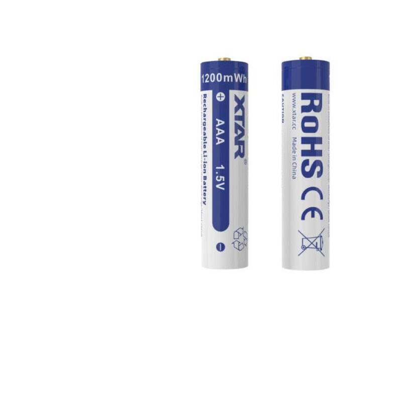 Akumulatorki R03 / AAA 1,5V Xtar 750mAh (box 4 szt.) z zabezpieczeniem