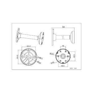 UCHWYT HIKVISION DS-1271ZJ-130-TRL