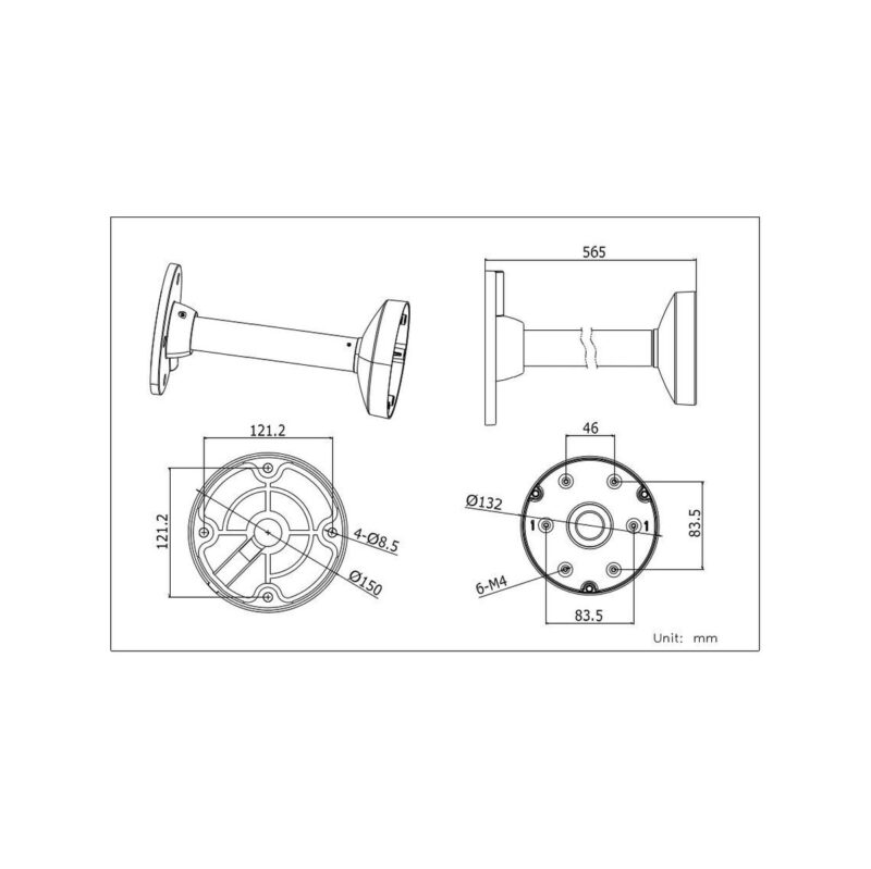UCHWYT HIKVISION DS-1271ZJ-130-TRL
