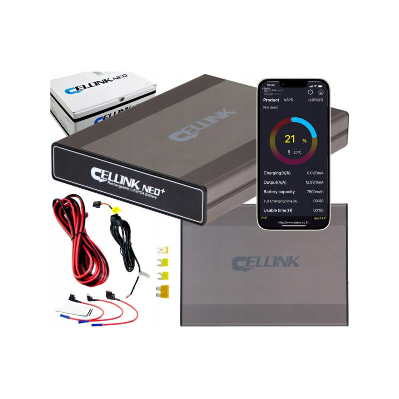 Powerbank do KAMER SAMOCHODOWYCH Cellink NEO8+S