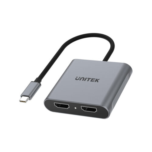 Adapter Unitek USB-C na 2x HDMI