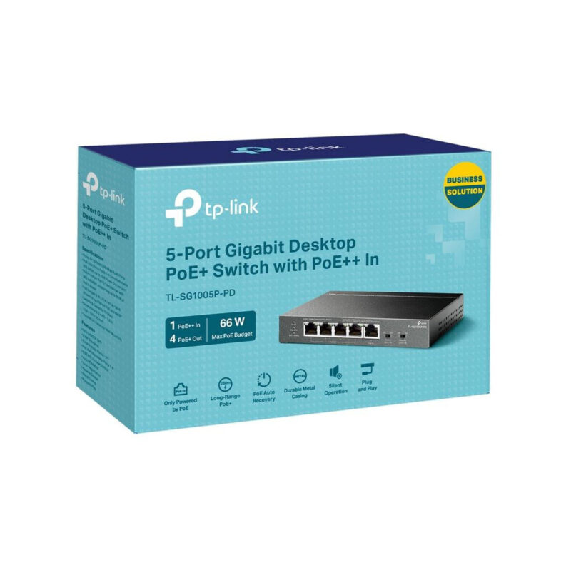 SWITCH TP-LINK TL-SG1005P-PD (POE++)