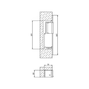 ZACZEP ELEKTRA R2 WĄSKI LEWY