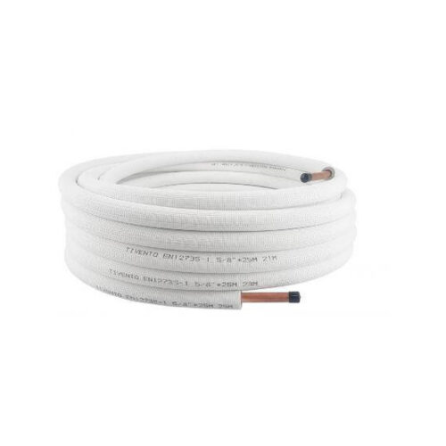 Rura Miedziana w otulinie 3/8 krąg 25 m Tivento Flex