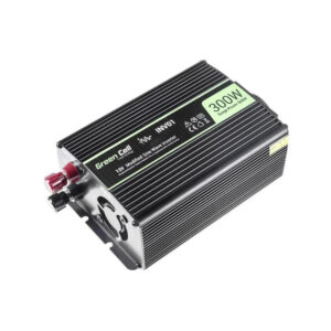 PRZETWORNICA NAPIĘCIA Green Cell 24V / 230V 300W/600W MODYFIKOWANA SINUSOIDA