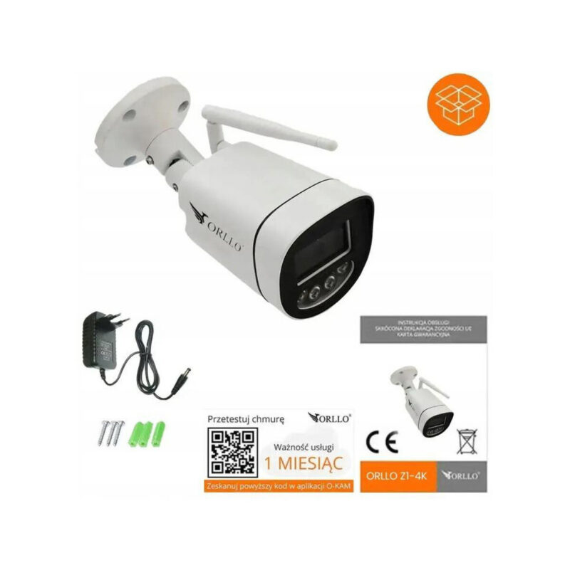 Kamera IP Orllo Z1 tuba 4K 8MP Wi-Fi