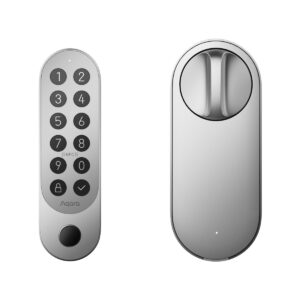 Aqara Smart Lock U200 Kit Srebrny, HomeKit, Thread, Bluetooth 5.1, NFC