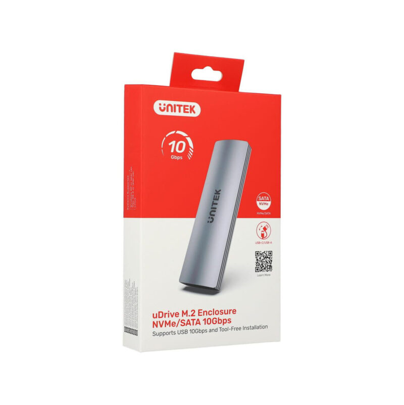 Obudowa dysku Unitek S1230A M.2 NVMe/SATA 10Gbps