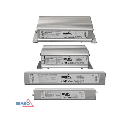 Zasilacz elektroniczny LED hermetyczny IP68 12V 20W