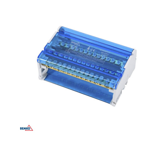 Blok rozdzielczy 60 zacisków 4x15 (11x5.3mm + 2x7.5mm + 2x9.1mm)