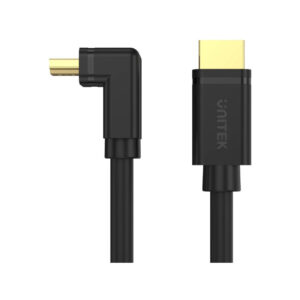 Kabel HDMI Unitek Y-C1002 kątowy HDMI 2.0 90 stopni 4K 3m