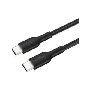 Kabel USB-C / USB-C Belkin 60W 2 m do Nintendo Switch2 w oplocie, czarny
