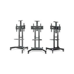 Mobilny stojak do TV 40"-70" do 45 kg ONKRON TS1551 Czarny