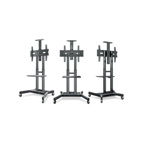 Mobilny stojak do TV 40"-70" do 45 kg ONKRON TS1551 Czarny