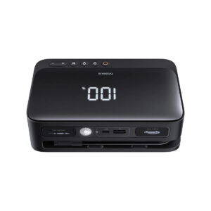 POWERBANK BOOSTER Baseus Super Energy Jump Starter BS-CH013 6000mAh 600A Z LATARKĄ I KOMPRESOREM