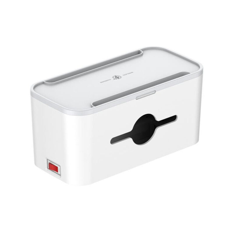 LISTWA ANTYPRZEPIĘCIOWA Z ZABEZPIECZENIEM Energizer 5x SCHUKO 2x USB-A 1x USB-C 2500W 10A KABEL 2M