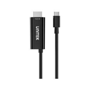 Unitek Kabel USB-C do HDMI 4K@60Hz z portem USB-C PD 100W