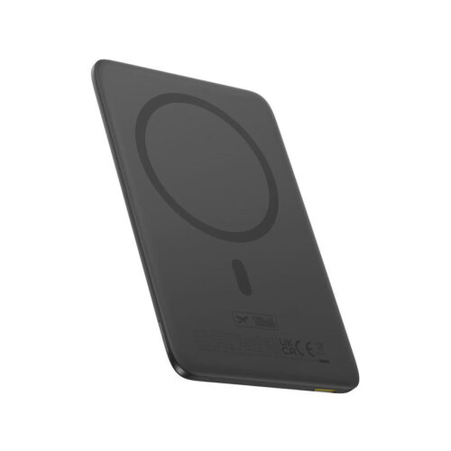 Powerbank Baseus PicoGo AM41 Ultra-Slim 5000 mAh 20 W PD 3.0 QC 3.0 czarny MagSafe + kabel USB-C