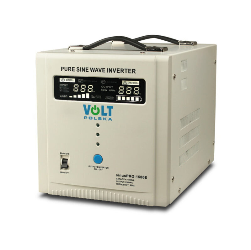 PRZETWORNICA VOLT POLSKA SINUSPRO-1500E 12V 1050/1500W