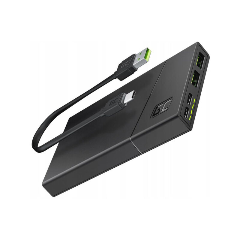 POWERBANK Green Cell PowerPlay10S 10000mAh SZYBKIE ŁADOWNIE ULTRA CHARGE