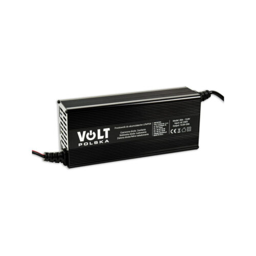 Prostownik Volt Polska do akumulatorów LiFePO4 12V 20A