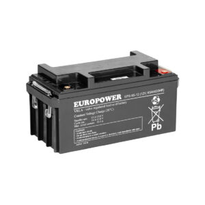 Akumulator AGM EUROPOWER serii EPS 12V 65Ah (Żywotność 8-12 lat)