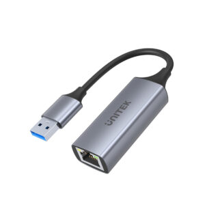 Adapter Unitek U1309A przejściówka USB-A 3.1 Gen1 RJ45 1000Mbps