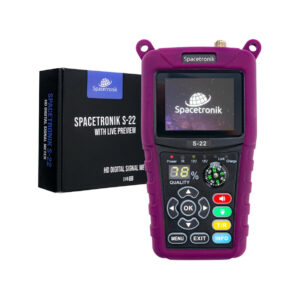 Miernik satelitarny Spacetronik S-22 DVB-S2/S2X IPTV M3U H.265