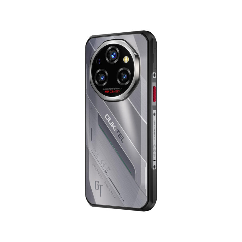 Smartfon Oukitel WP62 5G 6.58" 8/256GB 11000mAh srebrny