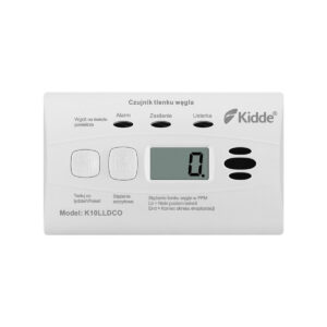 Czujnik czadu z wyświetlaczem Kidde K10LLDCO