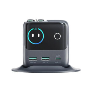 Ładowarka biurkowa Joyroom Podix Jr-TRD01 GaN 140 W 1x USB-C 2x USB-A + zwijane kable 2x USB-C