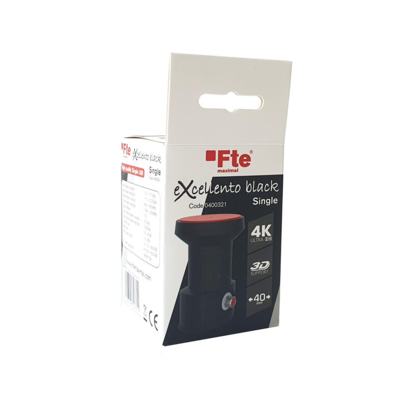 Konwerter Single FTE eXcellento Black LTE 0,1 dB