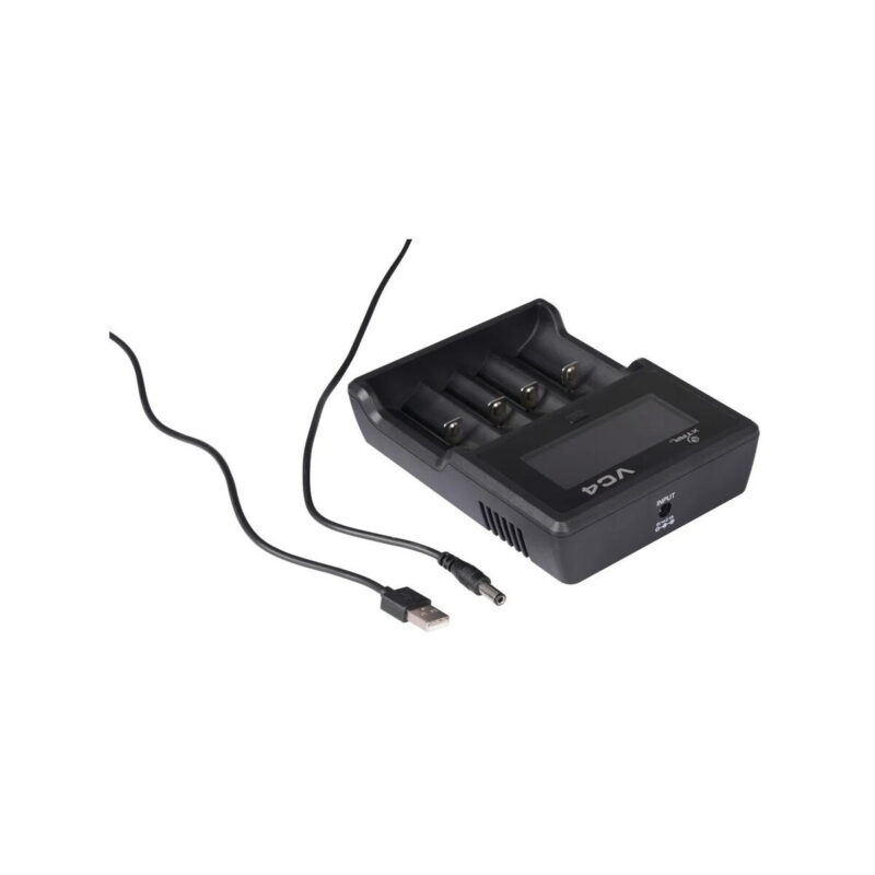 Ładowarka do akumulatorów cylindrycznych Li-ion / Ni-MH AA / AAA / 18650 Xtar VC4