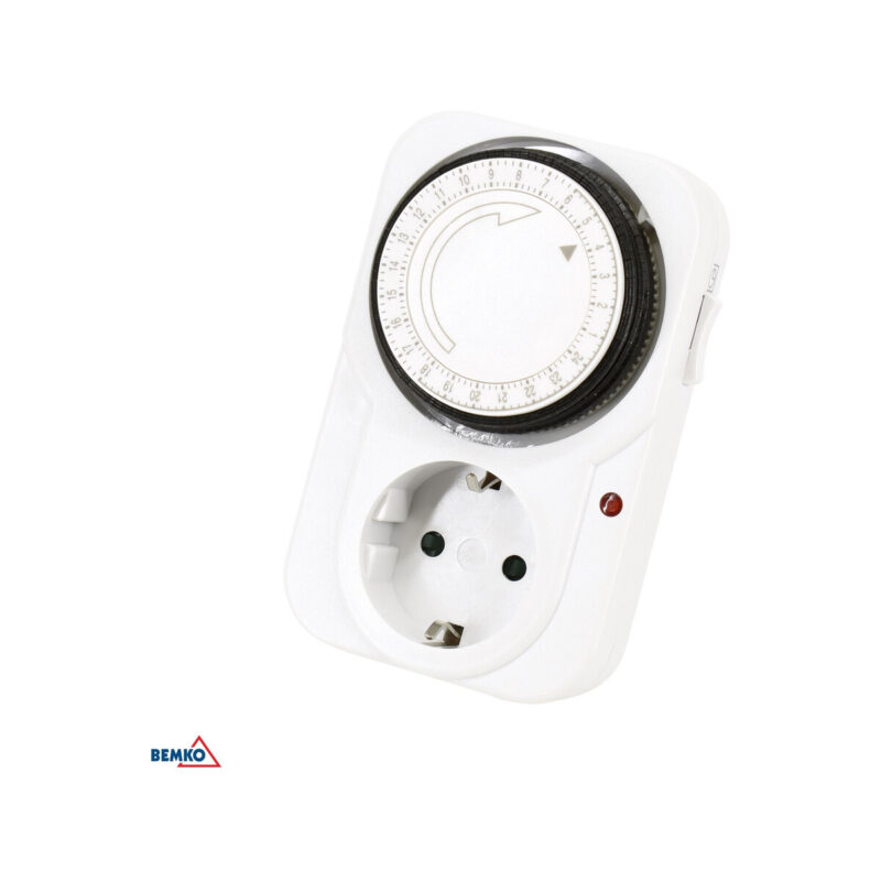 Programator mechaniczny 24H SCHUKO-MINI