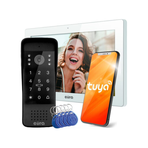 WIDEODOMOFON EURA VDP-86A3 - monitor 10" biały TUYA