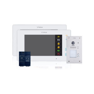 Wideodomofon 2-rodzinny VIDOS DUO 2 x M1021W / S1202A