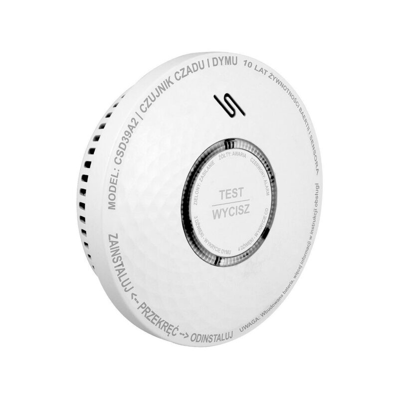 Czujnik czadu i dymu EURA CSD-39A2