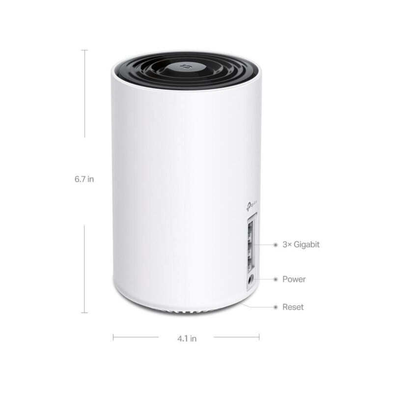 DOMOWY SYSTEM MESH WIFI TP-LINK Deco XE75 Pro(2-pack)