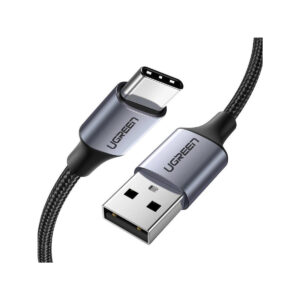 Kabel Ugreen US288 USB-A / USB-C QC 3.0 3A 2m - szary