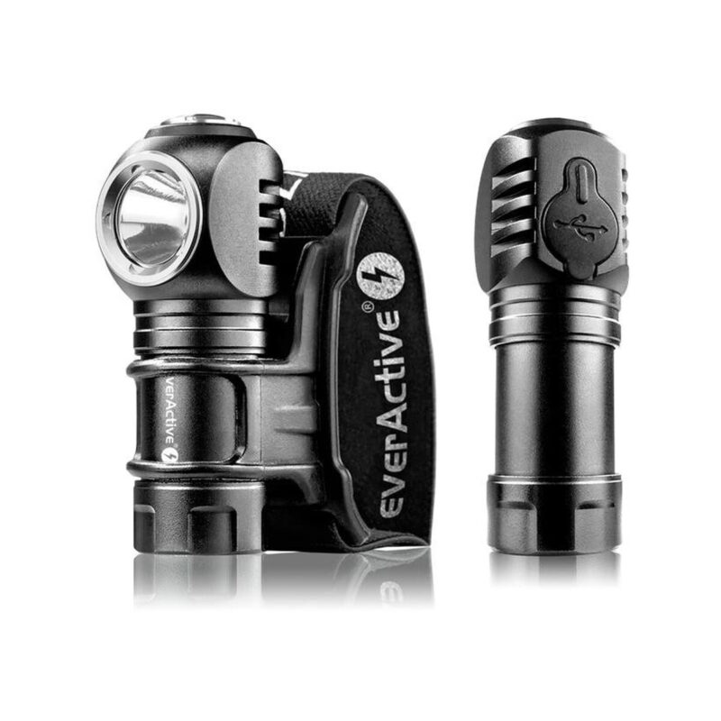 Latarka ręczna / czołowa Luminus SST20 10W LED everActive FL-55R 500 lumenów IP66