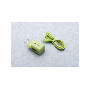 3c44baf614427963c4d05654a3ba434a_original ŁADOWARKA SIECIOWA Forcell F-Energy GaN III VT-41 33 W 1x USB-C 1x USB-A PD 3.0 QC 4.0 ZIELONA