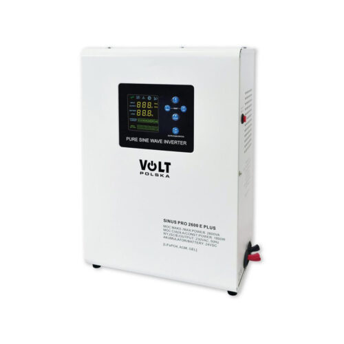 Przetwornica VOLT POLSKA SINUSPRO 2600 E PLUS 24/230V (1800/2600W) [AGM, GEL, LiFePO4]