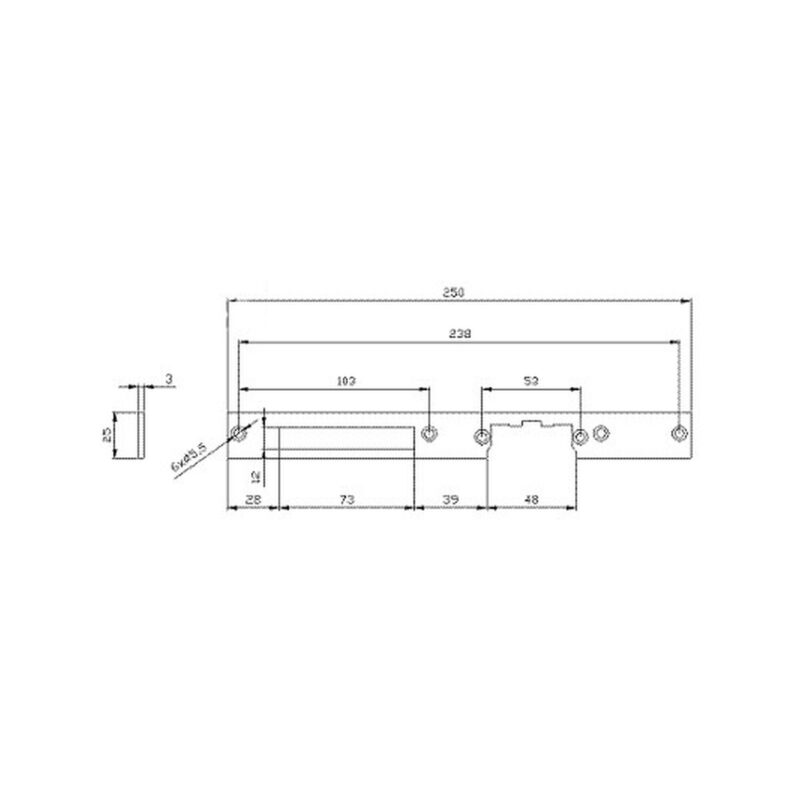 SZYLD ELEKTRA PROSTY DŁUGI MAL.