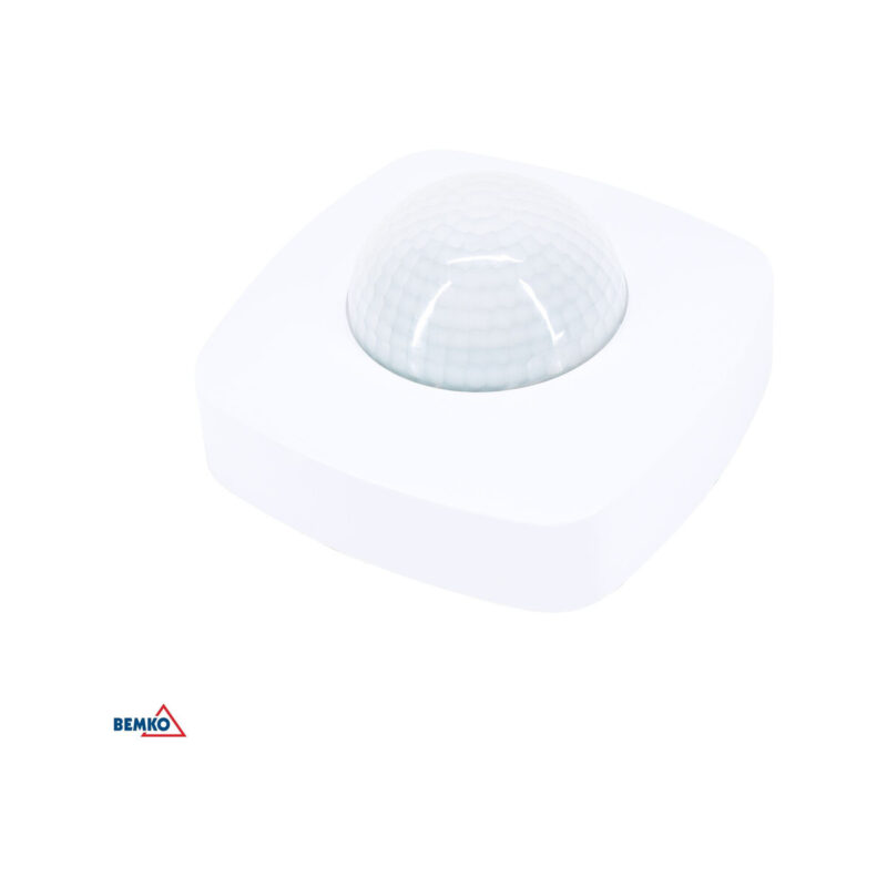 Czujnik ruchu PIR 200W/400W 360* biały