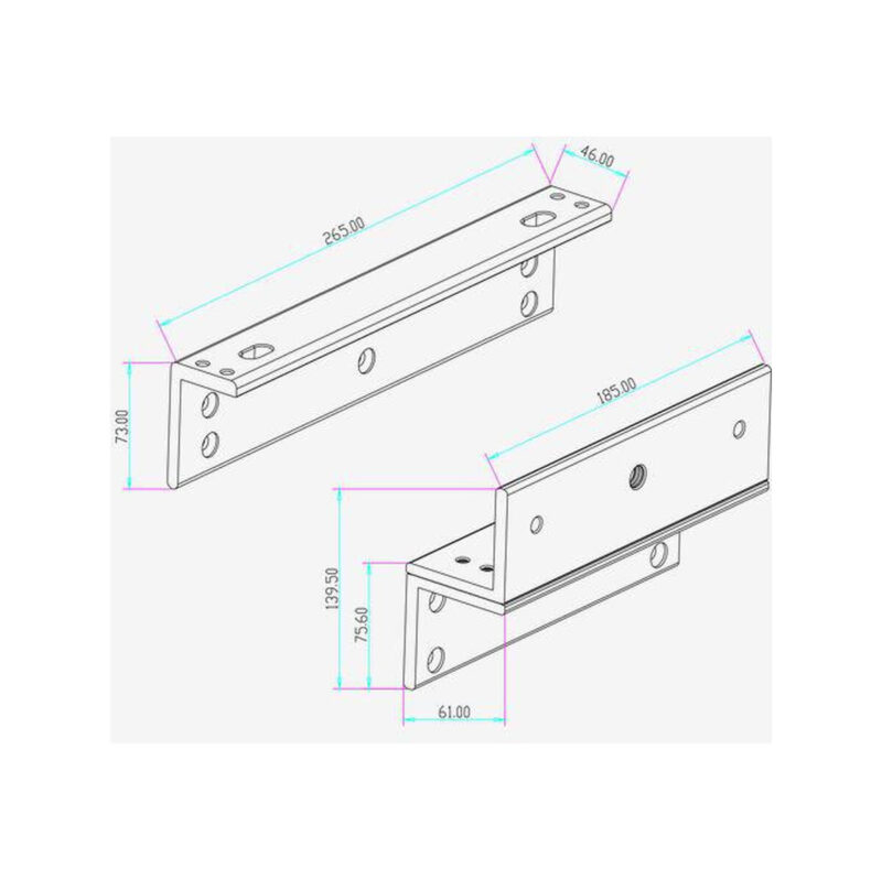 UCHWYT MONTAŻOWY SCOT BK-1200ZL2 (DO ZWORY EL-1200)