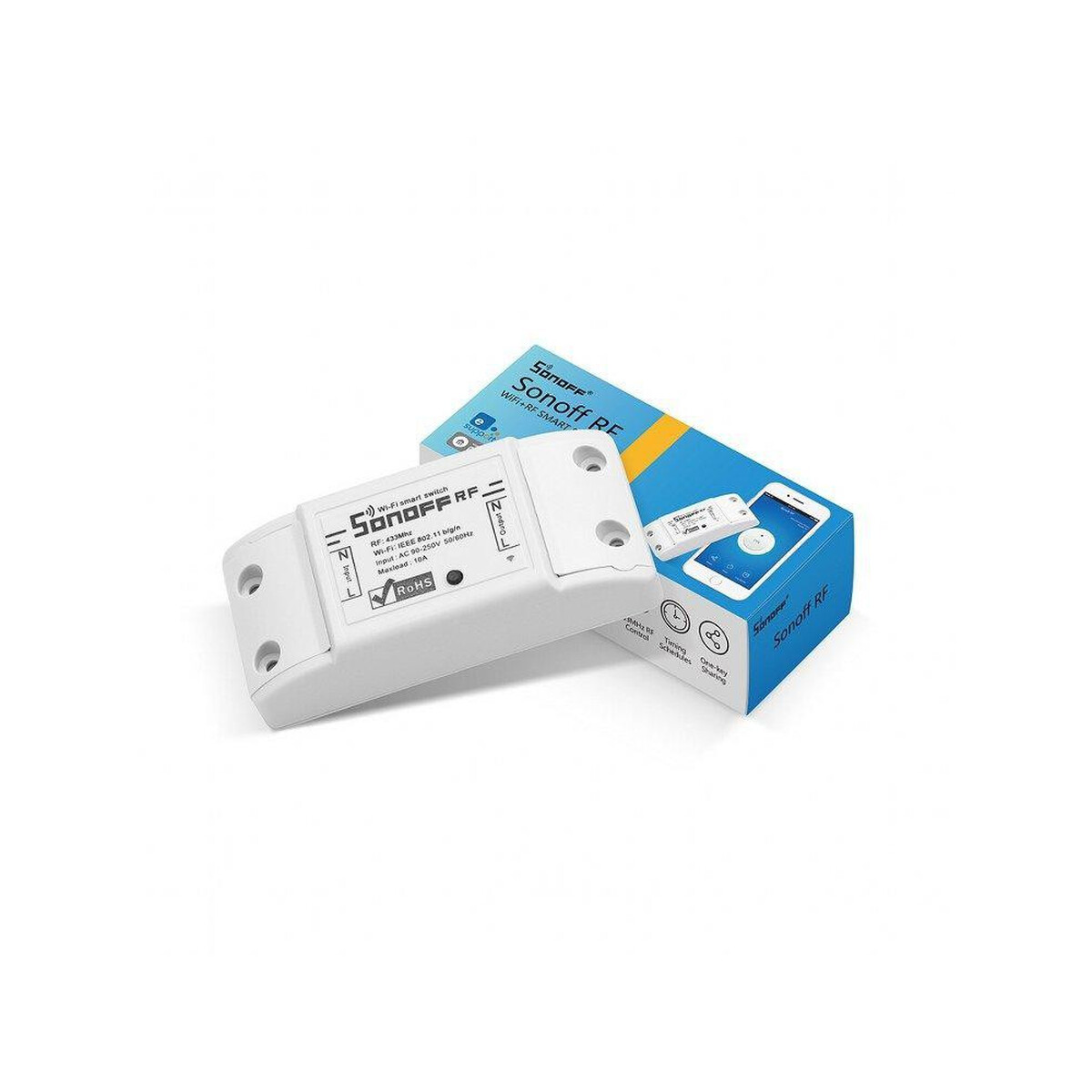 Inteligentny przełącznik WiFi + RF 433 Sonoff RF R2