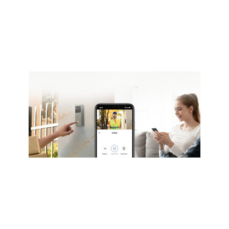Dzwonek wideo Ezviz HP3 Pro 3MPx z panelem solarnym