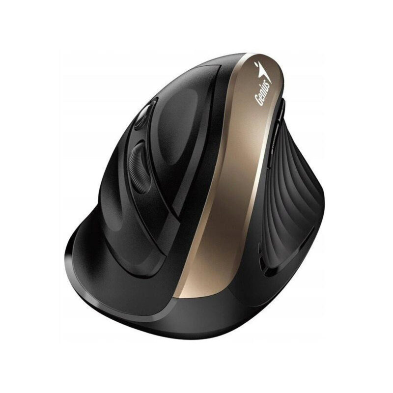 Mysz bezprzewodowa Genius Ergo 8250S czarno-złota, 1600DPI