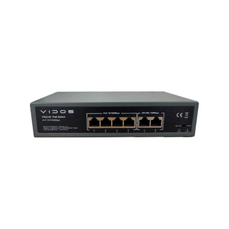 Switch PoE VIDOS PS42-65