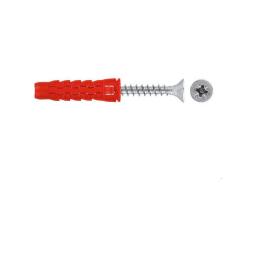 Kołek uniwersalny 6x30/50, wkręt z łbem stożkowym, karton (SFXP-06030050 x 100szt.)